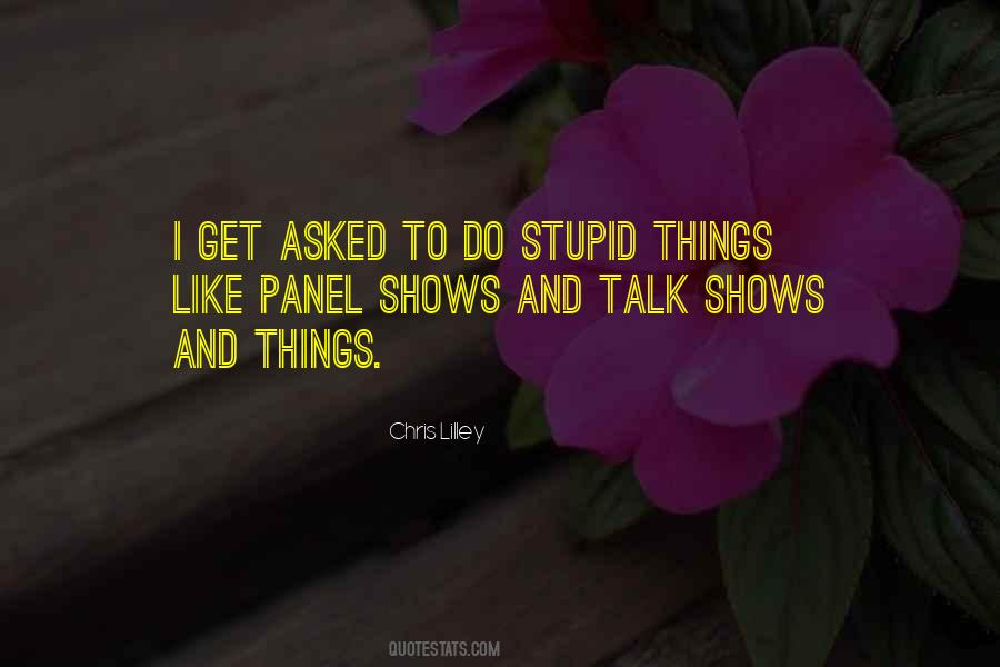 Chris Lilley Quotes #1875422