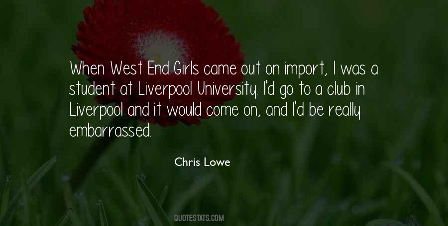 Chris Lowe Quotes #1214808