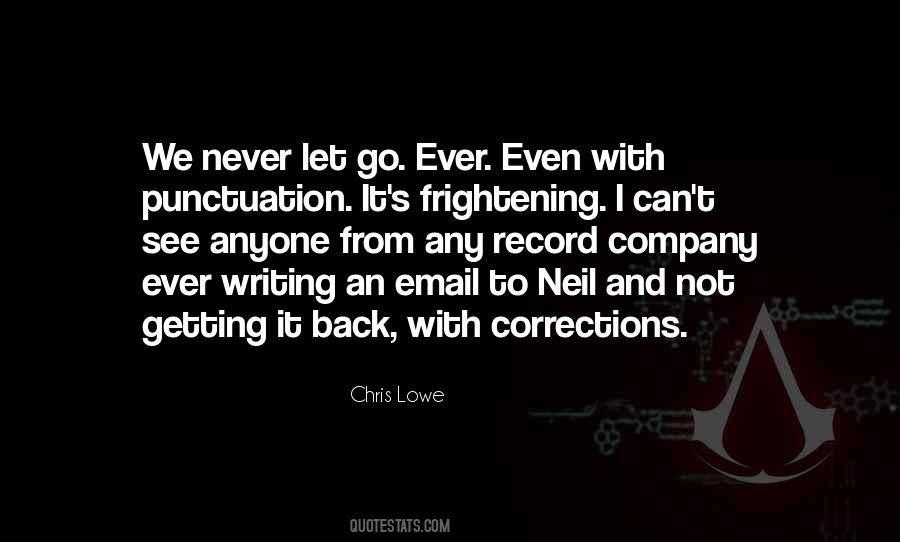 Chris Lowe Quotes #278300