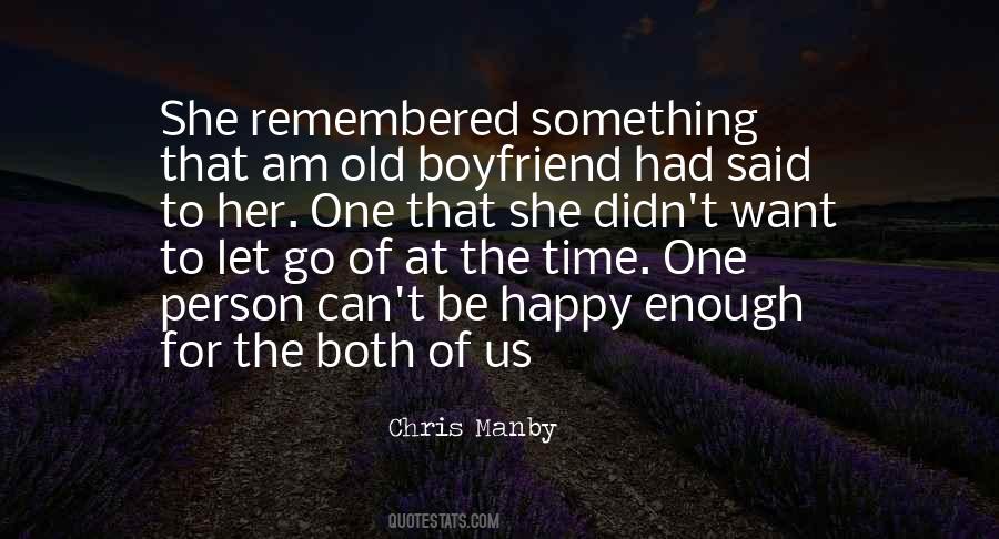 Chris Manby Quotes #316282