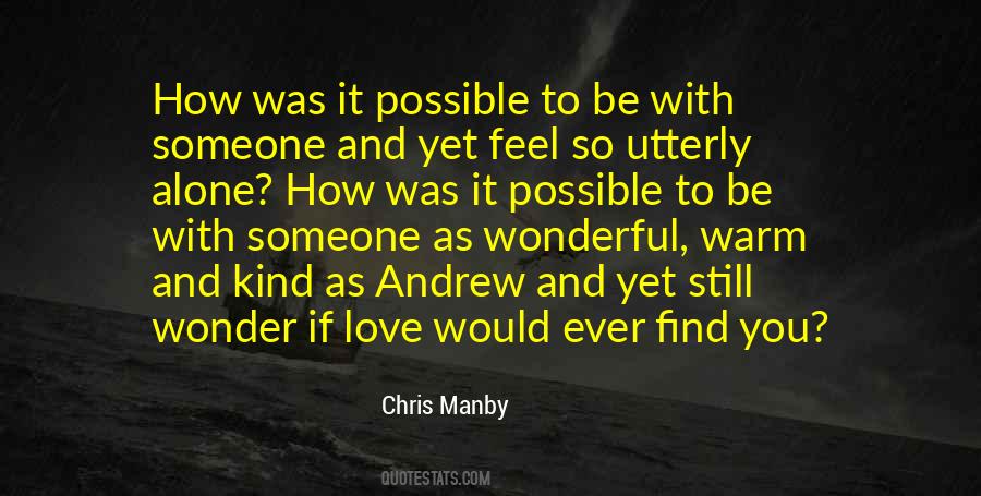 Chris Manby Quotes #480675