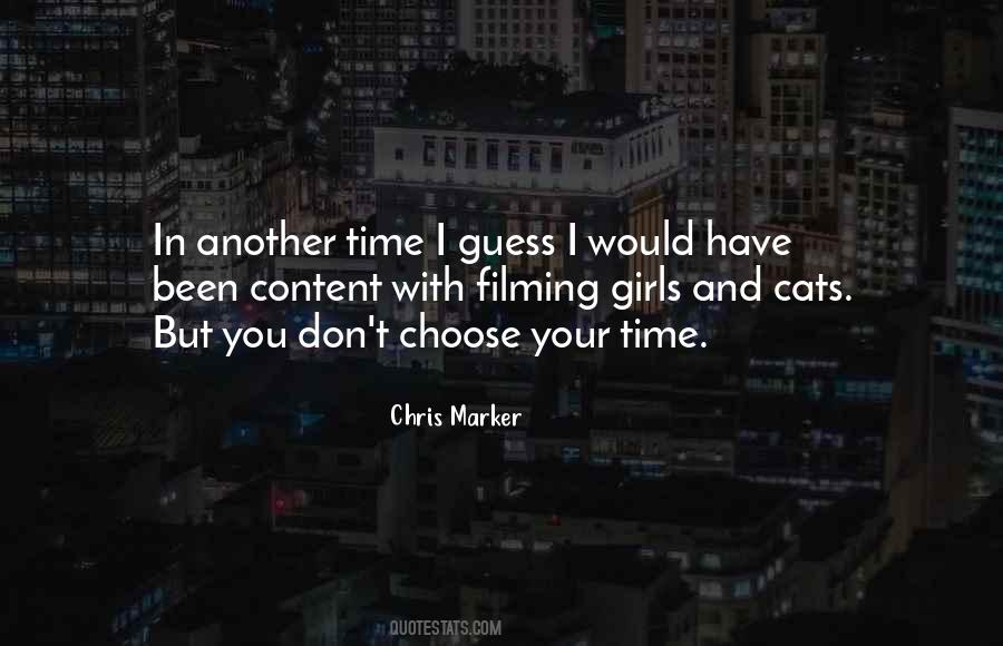 Chris Marker Quotes #80083