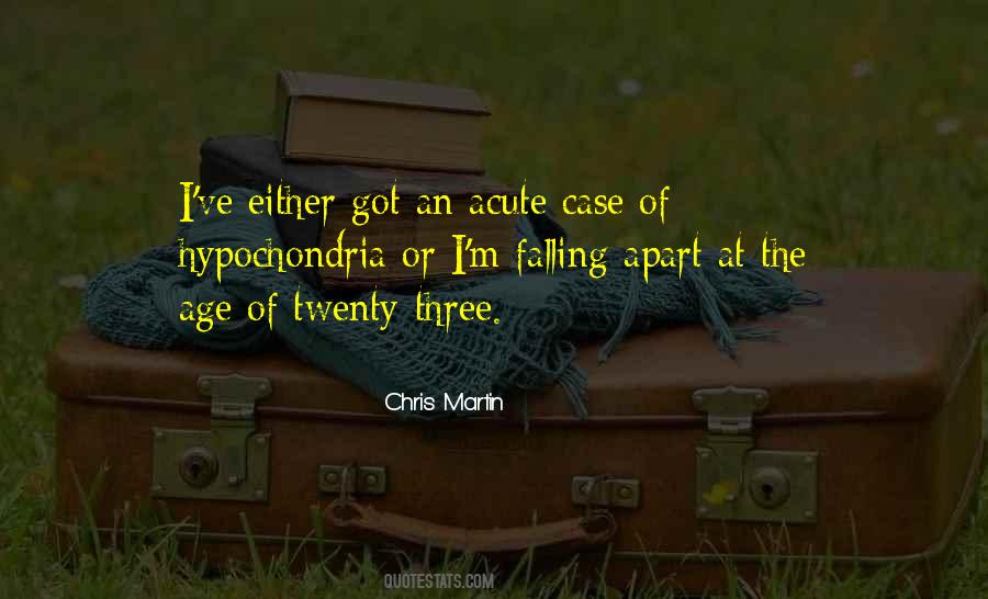 Chris Martin Quotes #106848