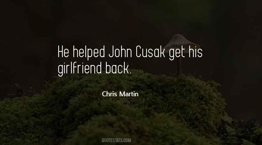 Chris Martin Quotes #1850863