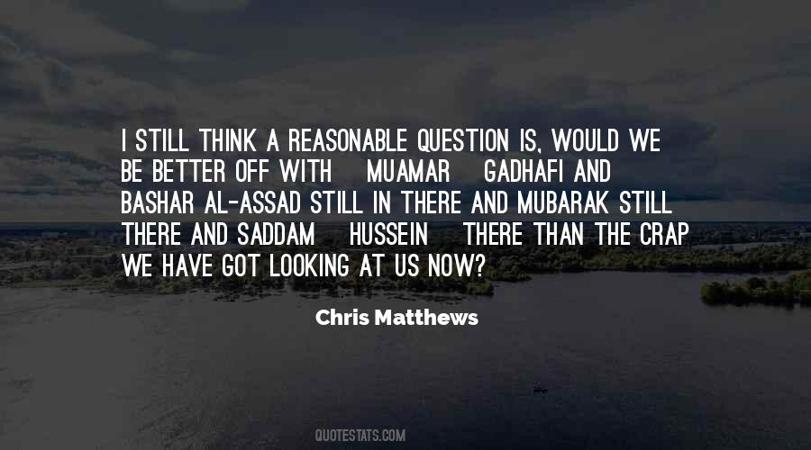 Chris Matthews Quotes #941018