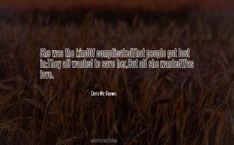 Chris Mc Geown Quotes #531535