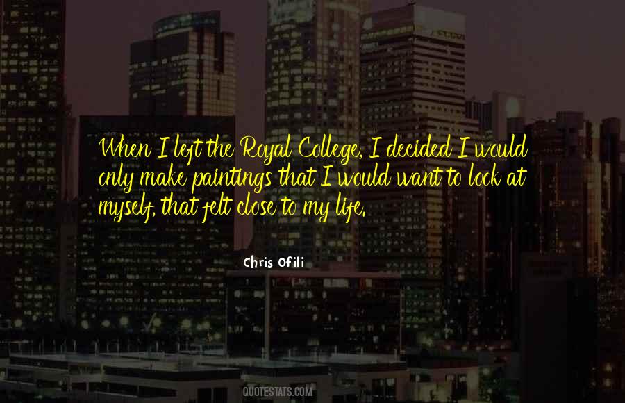 Chris Ofili Quotes #105617