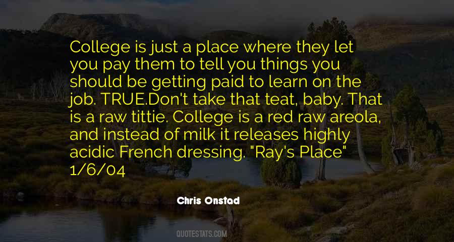 Chris Onstad Quotes #1725956