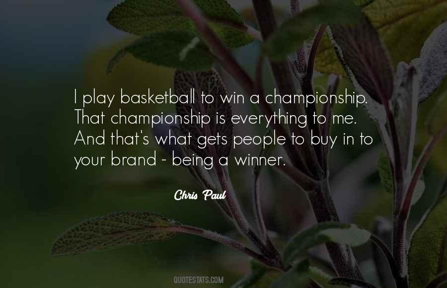 Chris Paul Quotes #1300261