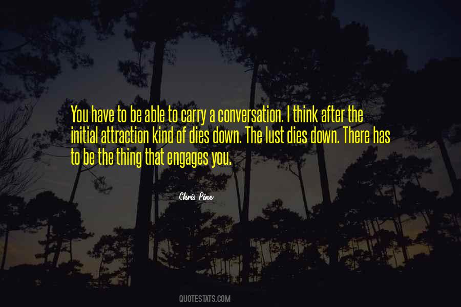 Chris Pine Quotes #290091