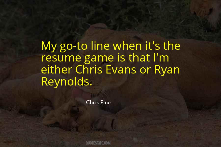 Chris Pine Quotes #31805