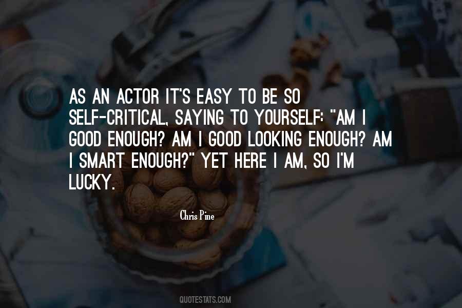 Chris Pine Quotes #854606