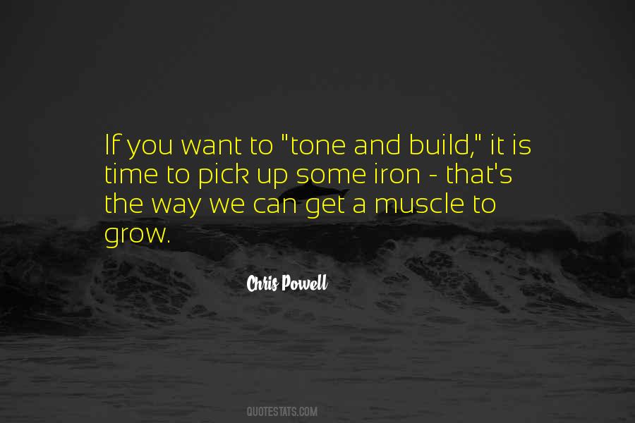Chris Powell Quotes #960128