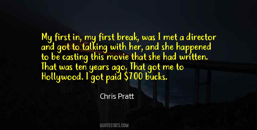 Chris Pratt Quotes #330381