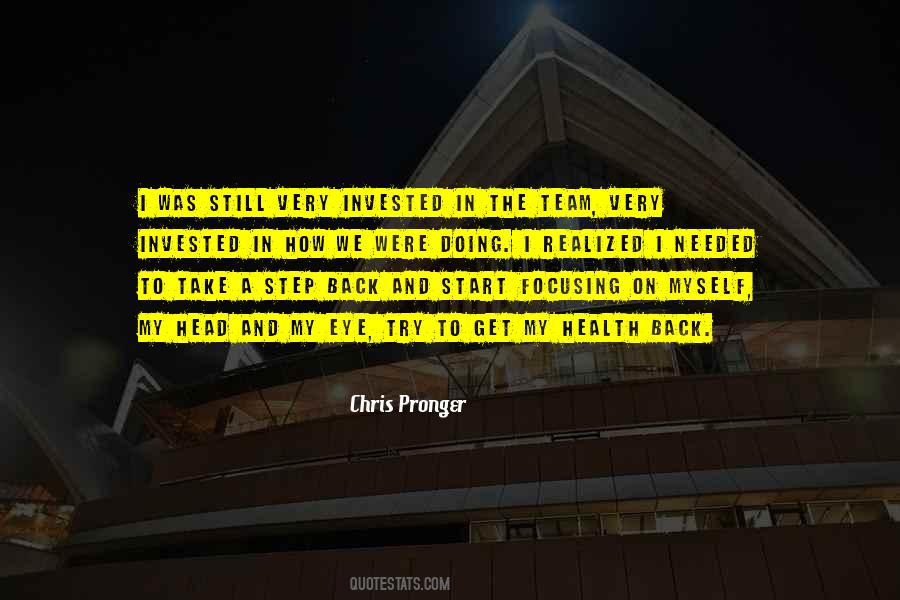 Chris Pronger Quotes #1506544