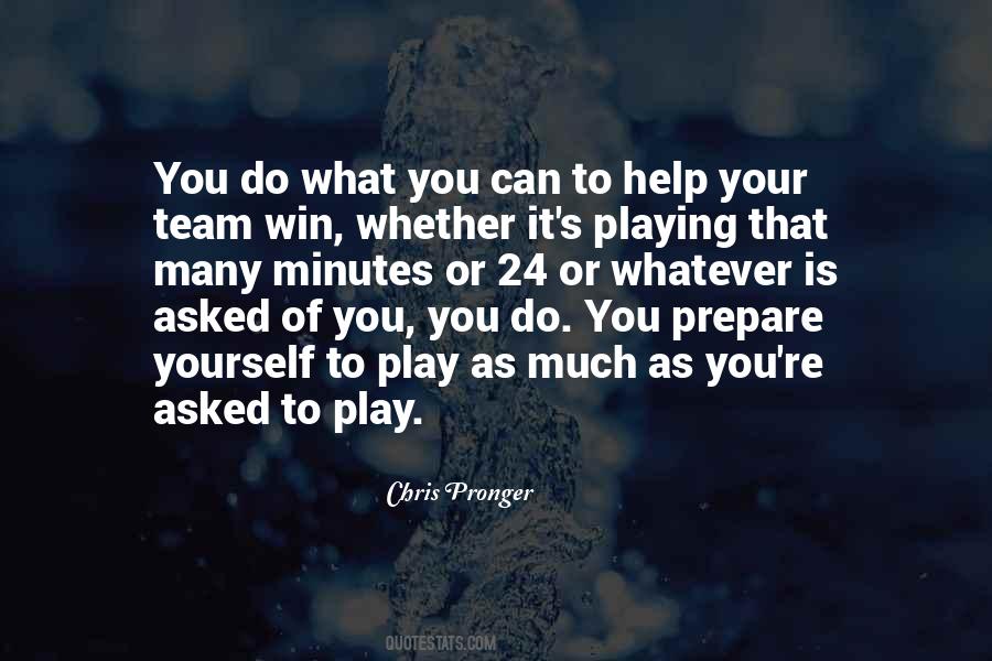 Chris Pronger Quotes #1659885
