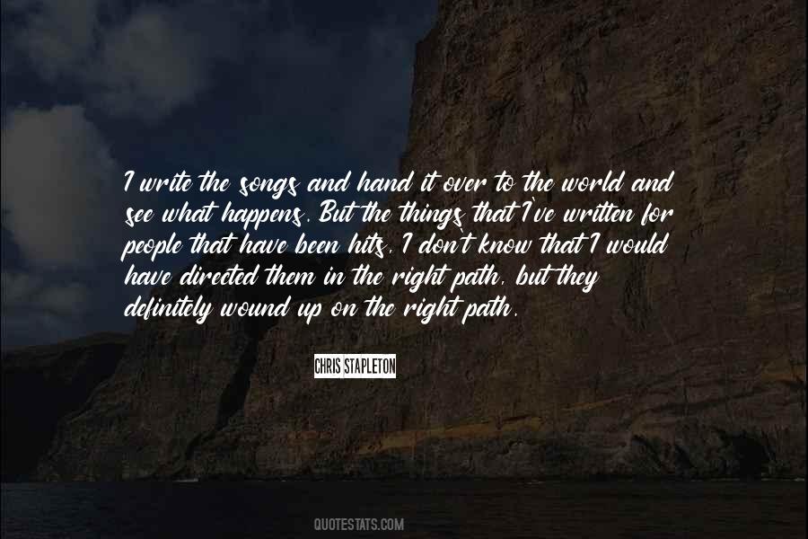 Chris Stapleton Quotes #1103050