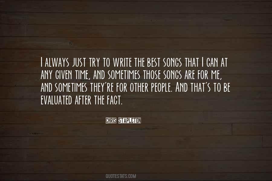 Chris Stapleton Quotes #1103844