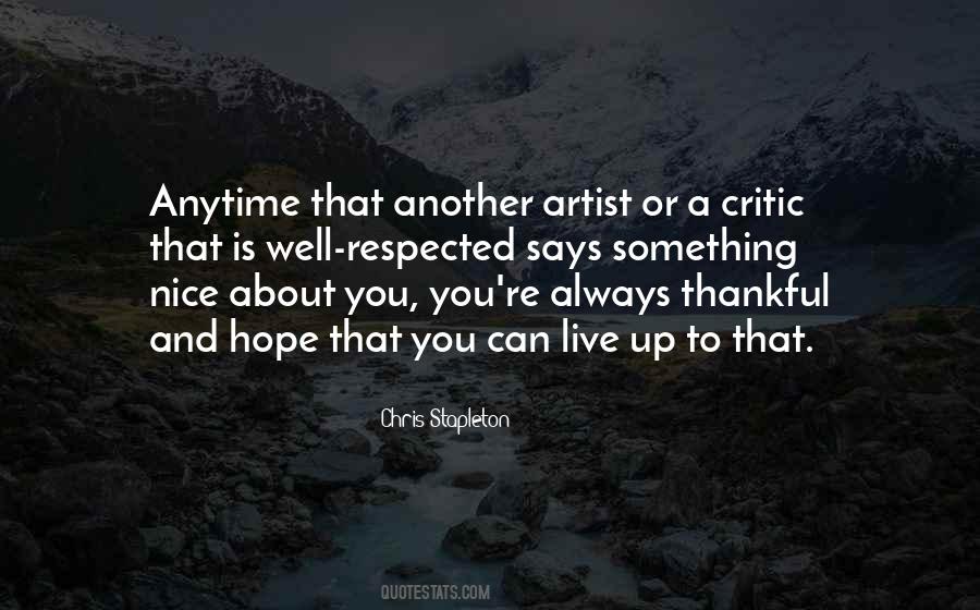 Chris Stapleton Quotes #1402922