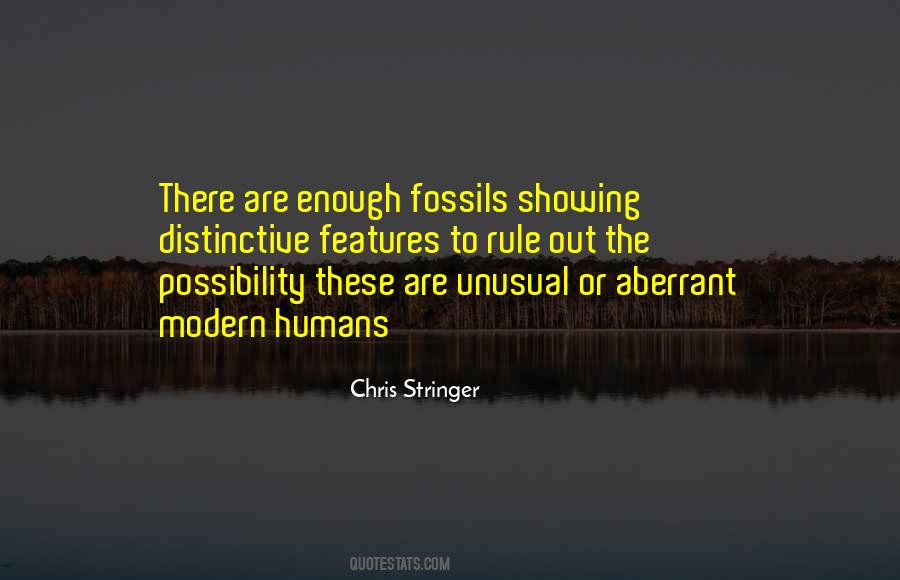 Chris Stringer Quotes #627249