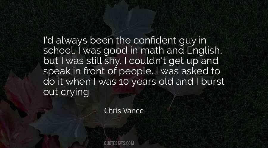 Chris Vance Quotes #1447480