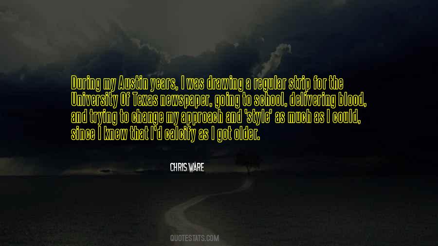 Chris Ware Quotes #437996