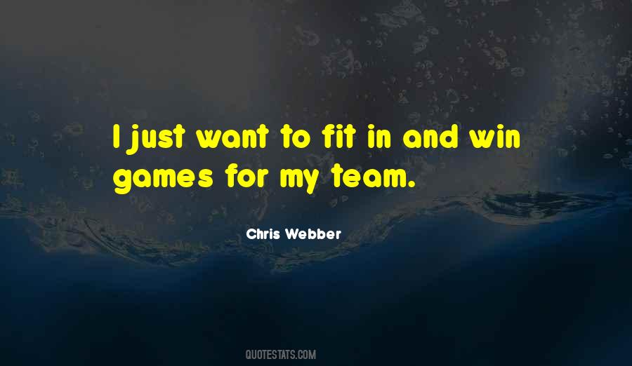 Chris Webber Quotes #1662189