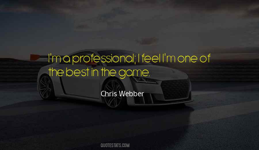 Chris Webber Quotes #889749