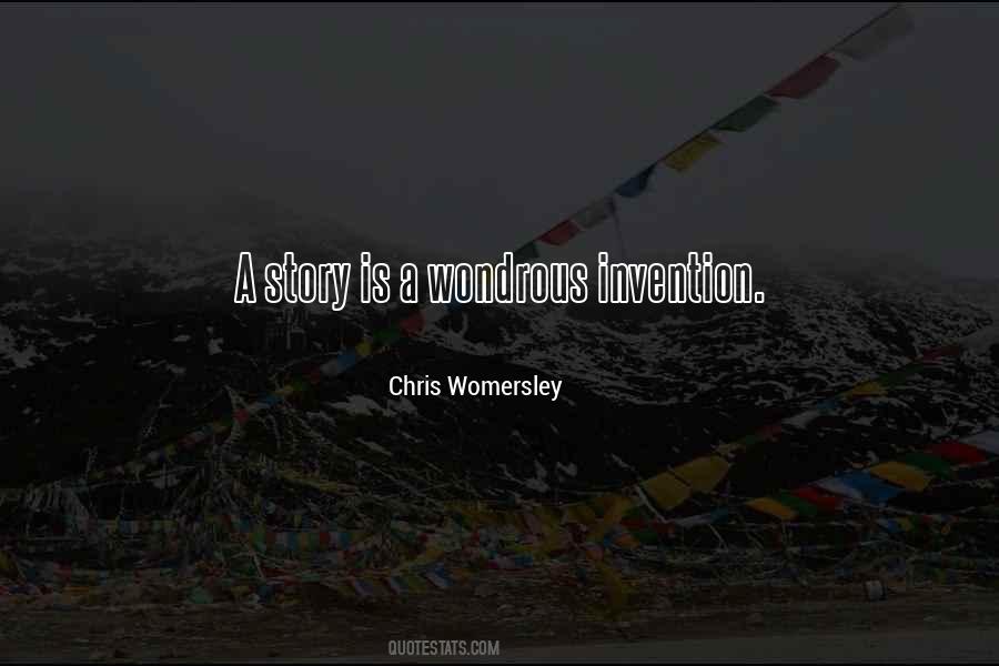 Chris Womersley Quotes #1054241