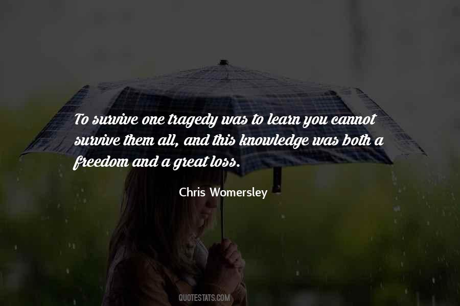 Chris Womersley Quotes #425877