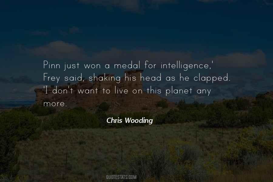 Chris Wooding Quotes #1022980