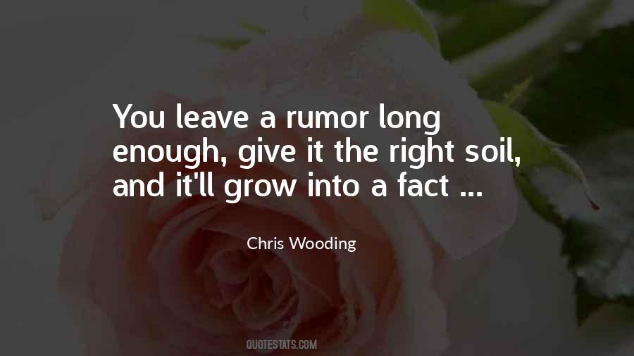 Chris Wooding Quotes #385068