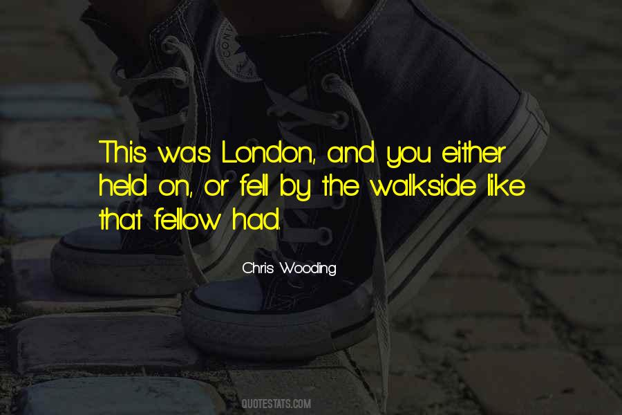 Chris Wooding Quotes #518531