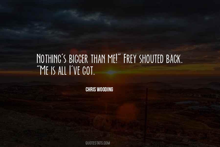 Chris Wooding Quotes #66612