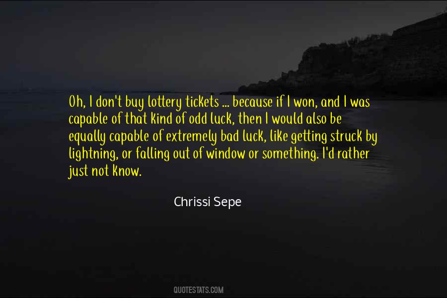 Chrissi Sepe Quotes #1118423