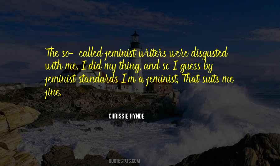 Chrissie Hynde Quotes #1286837
