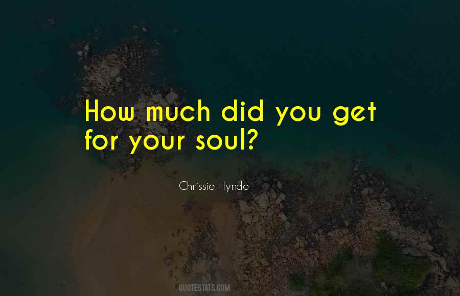 Chrissie Hynde Quotes #1677177