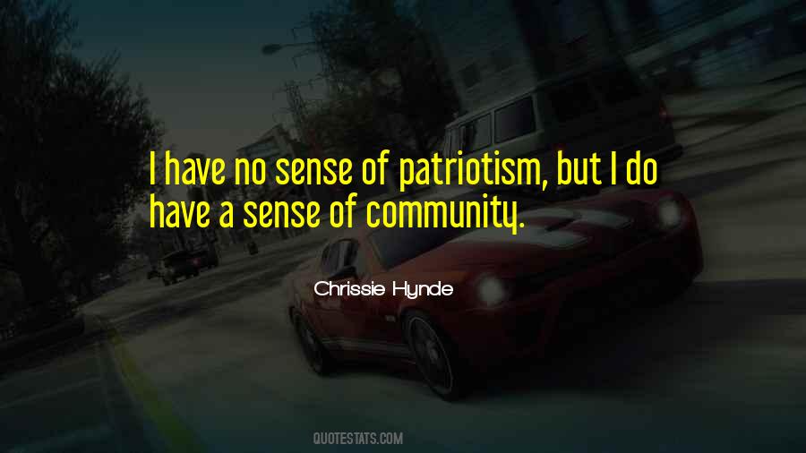 Chrissie Hynde Quotes #1861333