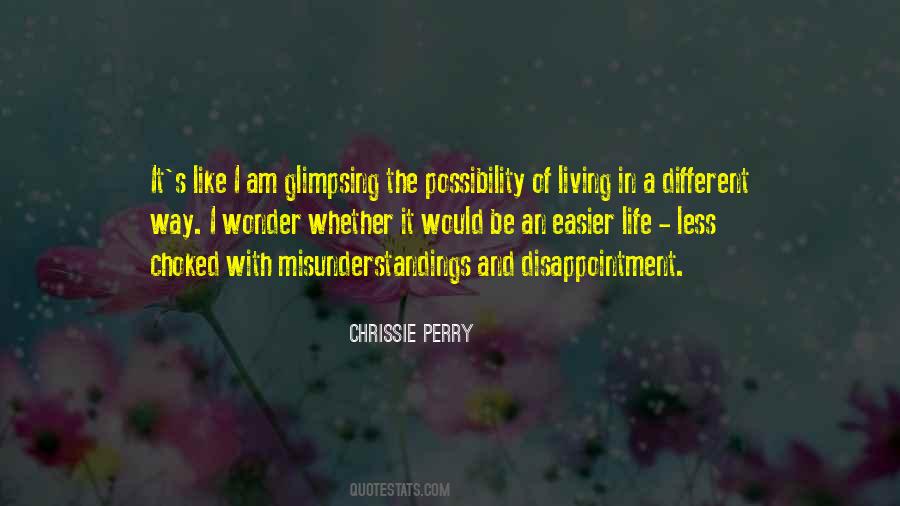 Chrissie Perry Quotes #397297