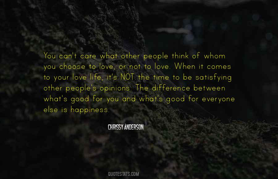 Chrissy Anderson Quotes #18225