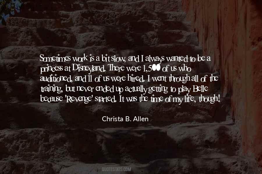 Christa B. Allen Quotes #790261