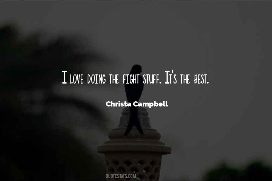 Christa Campbell Quotes #652737