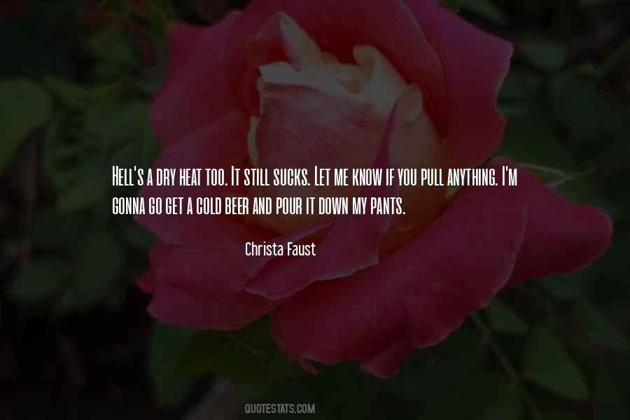 Christa Faust Quotes #756908