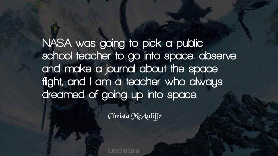 Christa McAuliffe Quotes #1776637