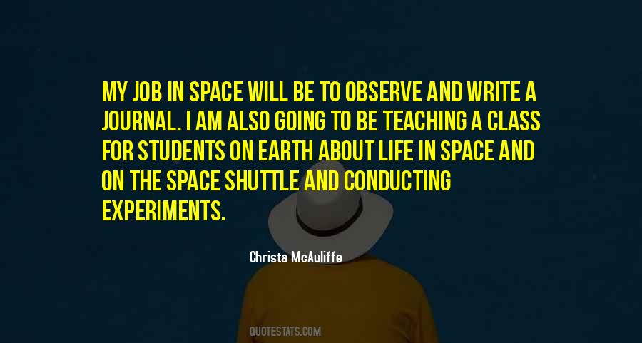 Christa McAuliffe Quotes #258096