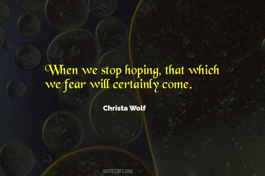 Christa Wolf Quotes #1574333