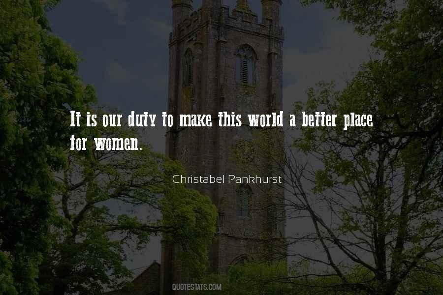 Christabel Pankhurst Quotes #1823029