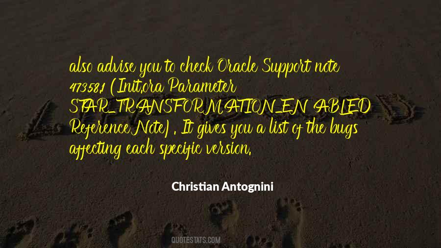 Christian Antognini Quotes #1560890