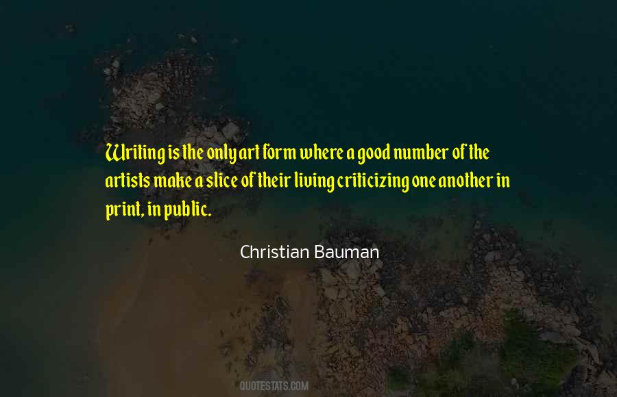 Christian Bauman Quotes #1642064