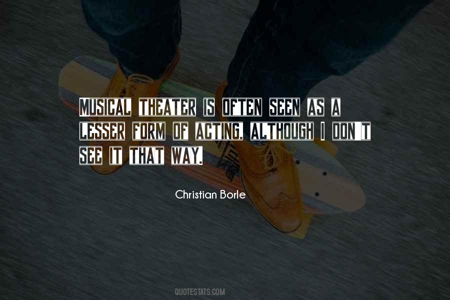 Christian Borle Quotes #1796429
